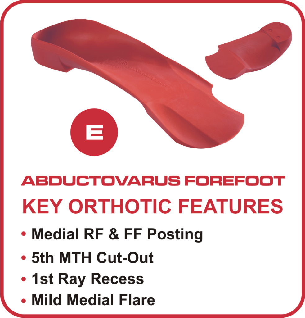 QUADRASTEP® Foot Orthotics E Quad Freed Foot